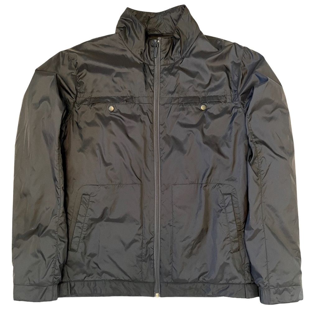 Dickies Workwear Lightweight Water Resistant Black Full Zip Nylon Jacket,Size XL